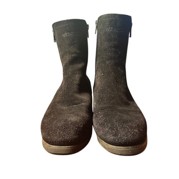 NexGrip Boots Ice Oslo 2 Winter Retractable Cleat Combine Black Womens 8 Leather - Picture 3 of 14